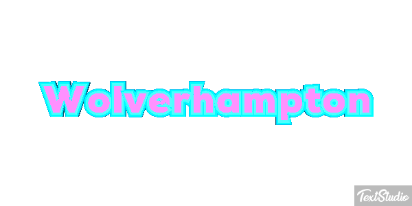 Wolverhampton Efecto de texto