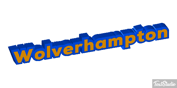 Wolverhampton Efecto de texto