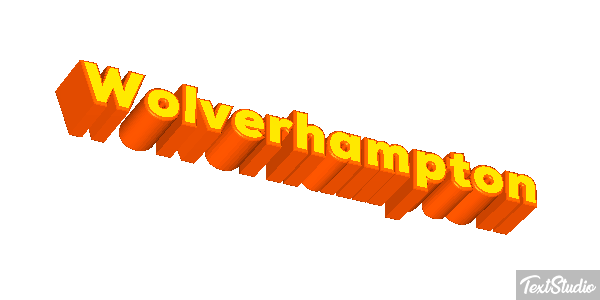 Wolverhampton Efecto de texto