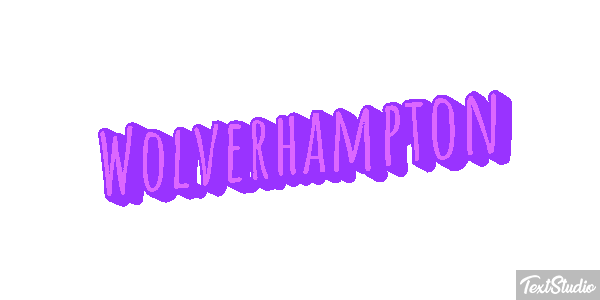 Wolverhampton Efecto de texto