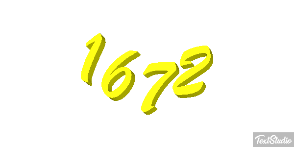 1672 Text effect