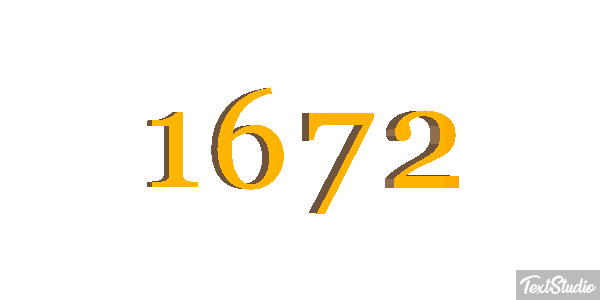 1672 Text effect