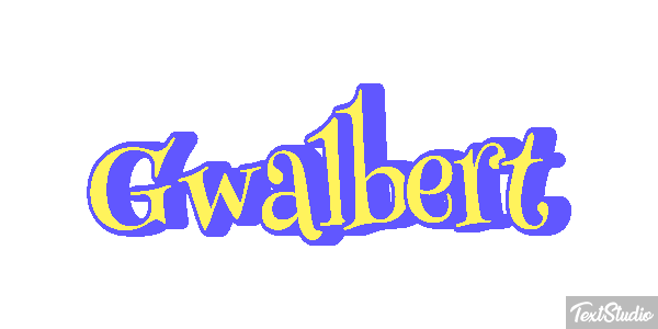Gwalbert Efecto de texto