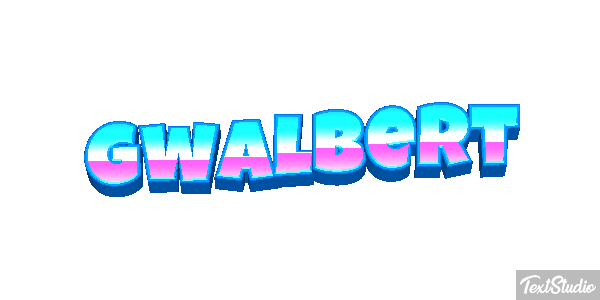 Gwalbert Efecto de texto