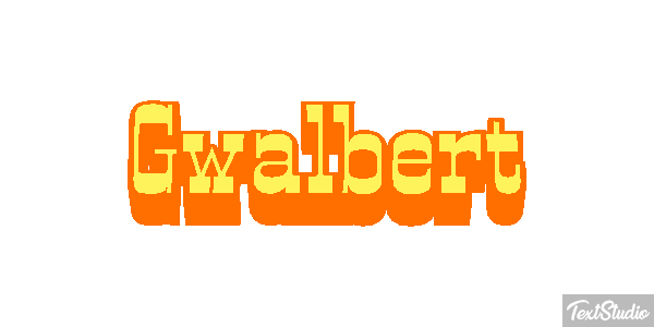 Gwalbert Efecto de texto