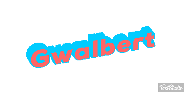 Gwalbert Efecto de texto