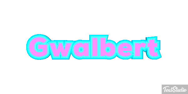 Gwalbert Efecto de texto