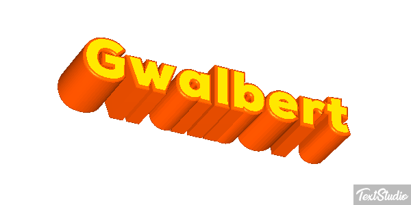 Gwalbert Efecto de texto