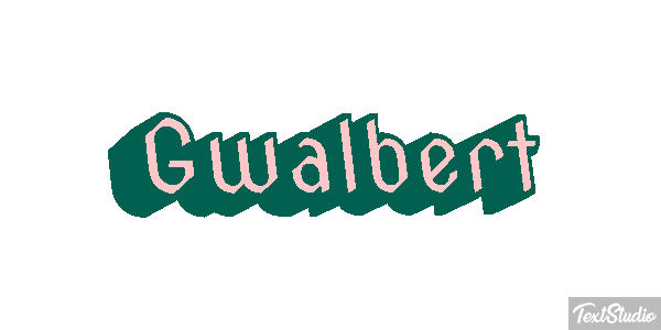 Gwalbert Efecto de texto