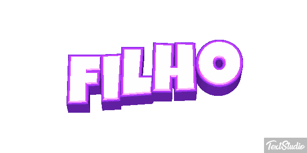 Filho Текстовый эффект
