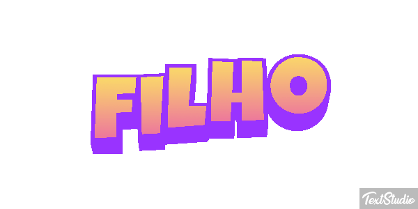 Filho Текстовый эффект