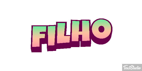 Filho Текстовый эффект