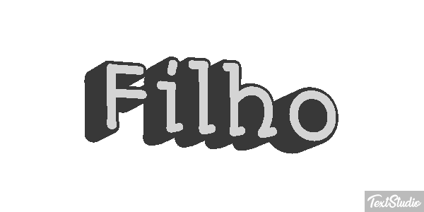 Filho Текстовый эффект