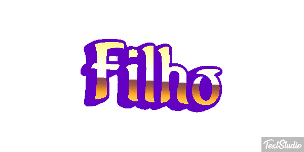 Filho Текстовый эффект