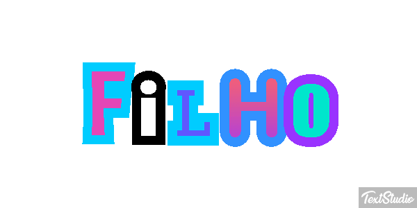 Filho Текстовый эффект