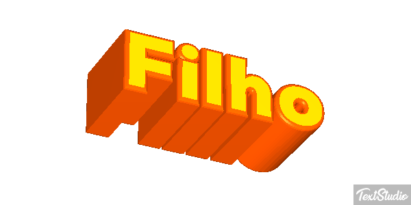 Filho Текстовый эффект
