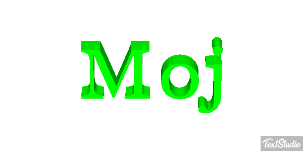 Moj Texteffekt