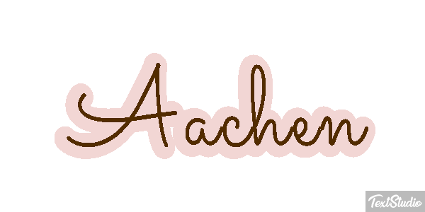 Aachen Effetto testo