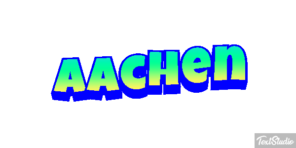 Aachen Effetto testo