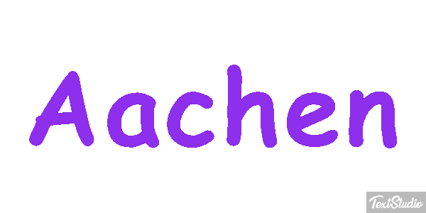 Aachen Effetto testo
