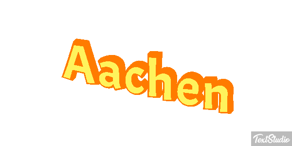 Aachen Effetto testo