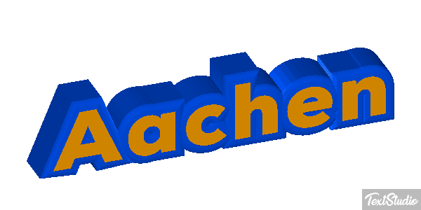 Aachen Effetto testo