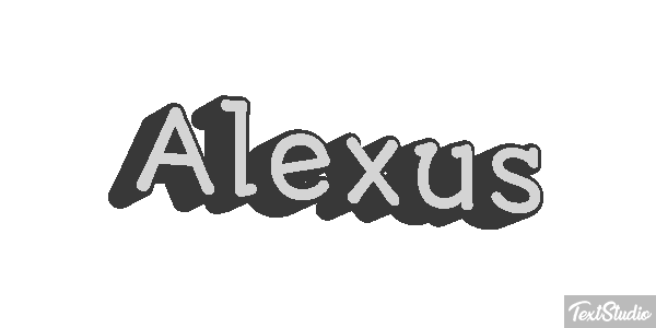 Alexus Text effect
