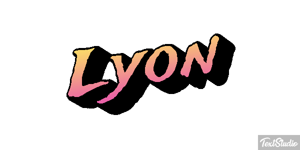Lyon Efekt tekstowy