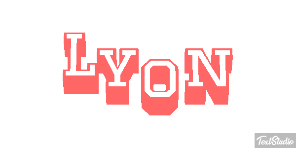 Lyon Efekt tekstowy