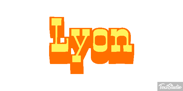 Lyon Efekt tekstowy