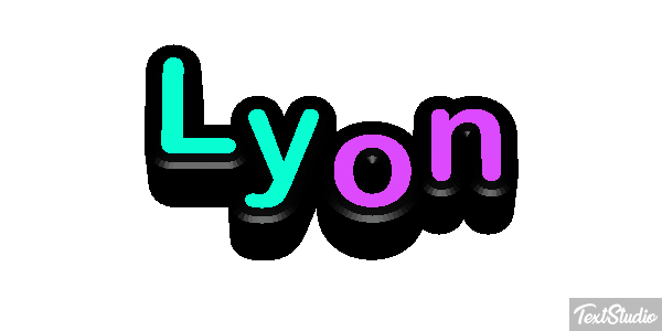 Lyon Efekt tekstowy