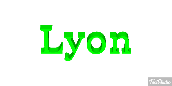 Lyon Efekt tekstowy