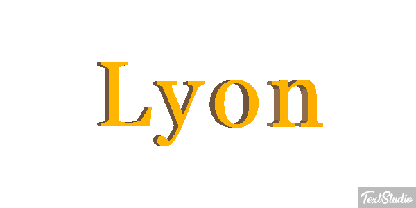 Lyon Efekt tekstowy