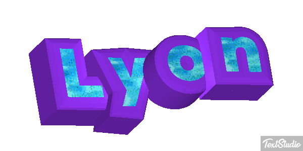 Lyon Efekt tekstowy