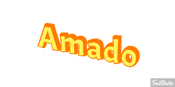 Amado Text effect