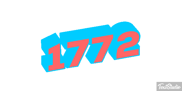 1772 Text effect