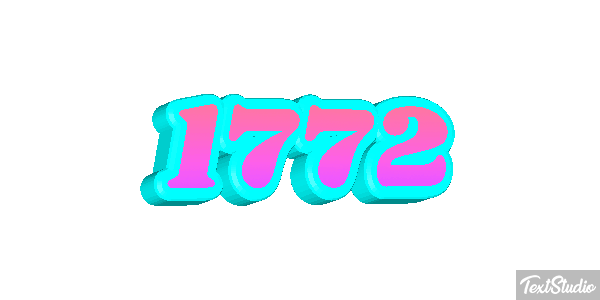 1772 Text effect
