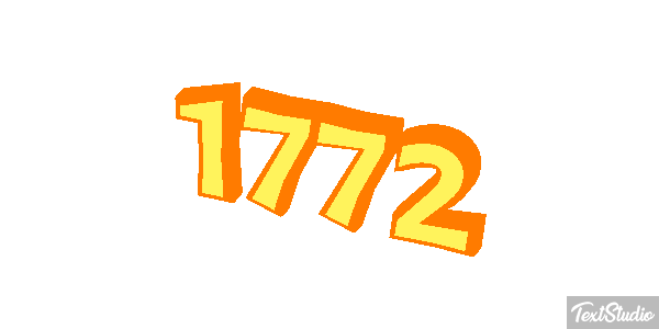1772 Text effect