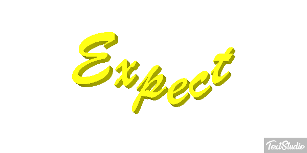 Expect Efecto de texto