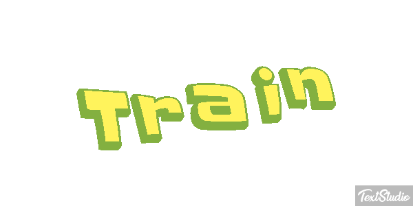 Train Efekt tekstowy