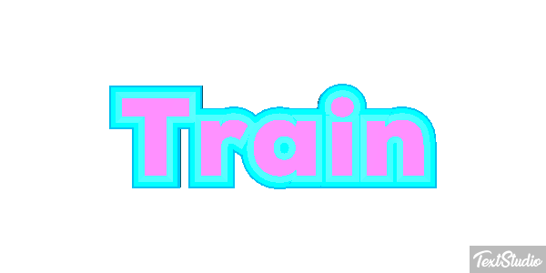 Train Efekt tekstowy