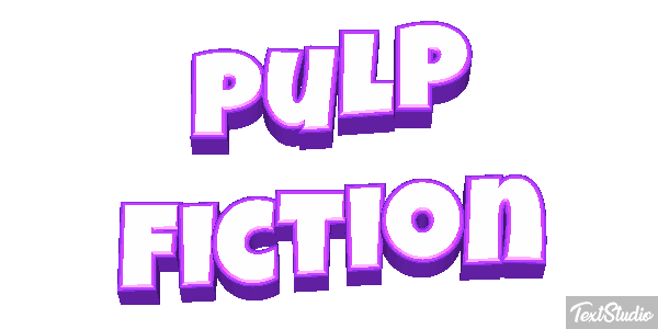 Pulp Fiction Effet de texte