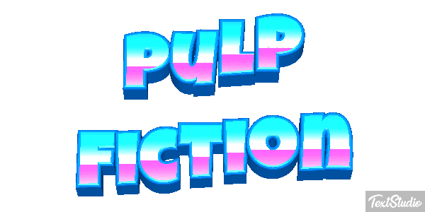 Pulp Fiction Effet de texte
