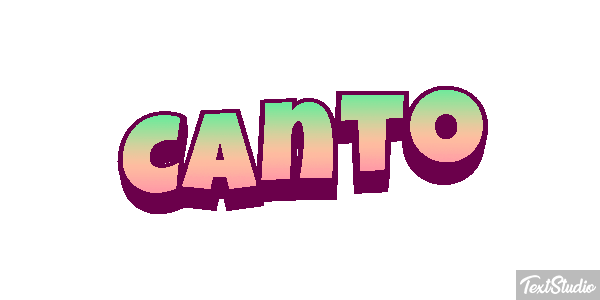 Canto Metin efekti