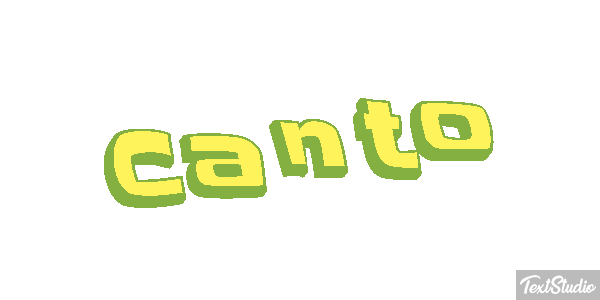 Canto Metin efekti