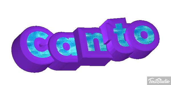 Canto Metin efekti