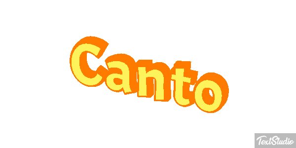 Canto Metin efekti