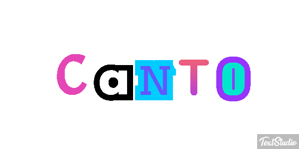 Canto Metin efekti