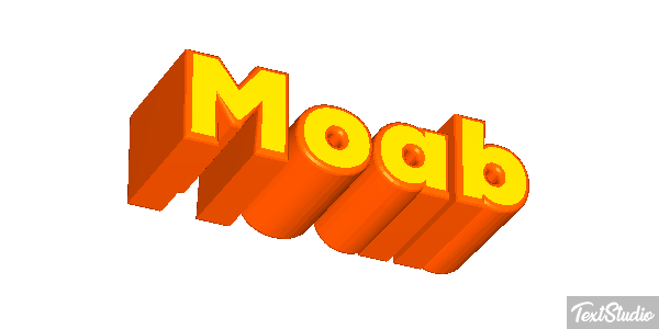 Moab Efekt tekstowy