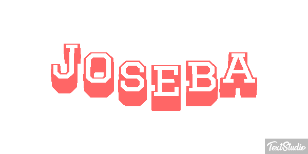 Joseba Text effect
